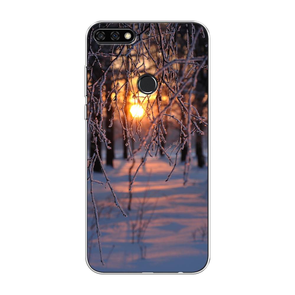 

Чехол на Huawei Nova 2 Lite "Зима 7", Оранжевый;розовый;черный, 64650-2
