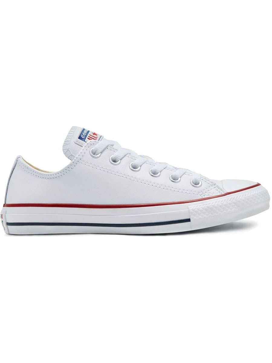 

Кеды мужские Converse Chuck Taylor All Star Leather белые 37.5 EU, Chuck Taylor All Star Leather