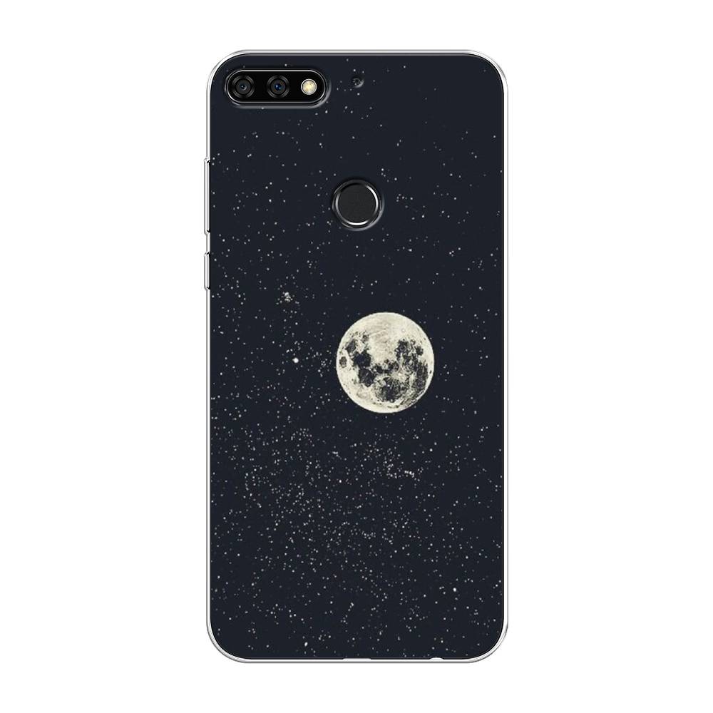 

Чехол на Huawei Nova 2 Lite "Полнолуние", Красный, 64650-2