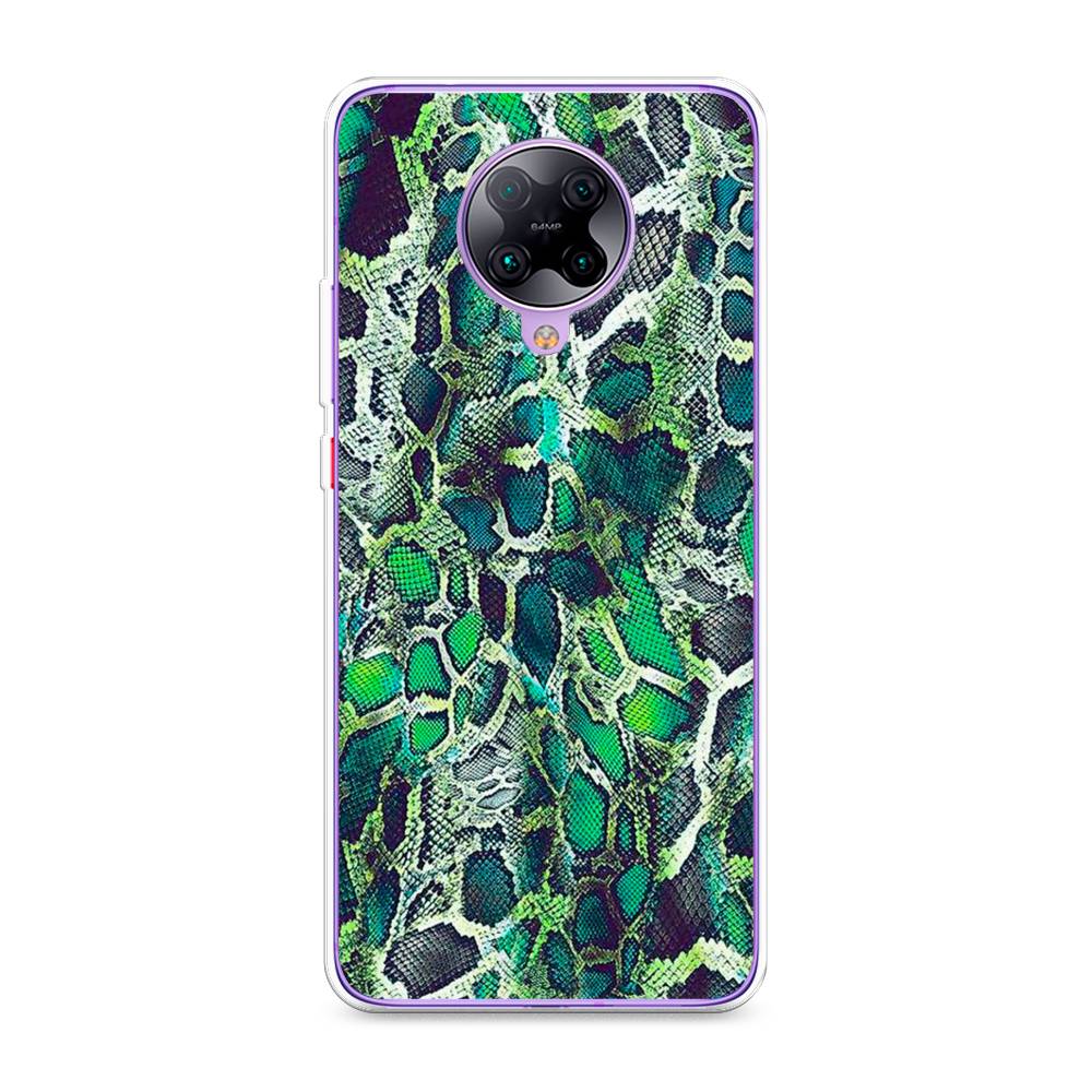 

Чехол Awog на Xiaomi Redmi K30 Pro/F2 Pro "Зеленая кожа змеи", Разноцветный, 38850-3