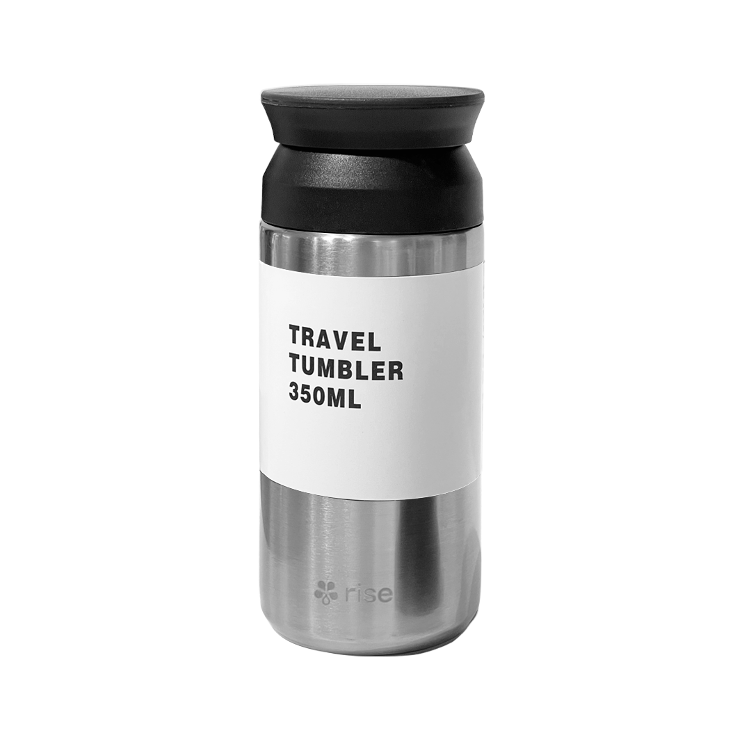 

Термокружка Rise Travel Tumbler, серебро, 350 мл, Серебристый, RiseTumbler