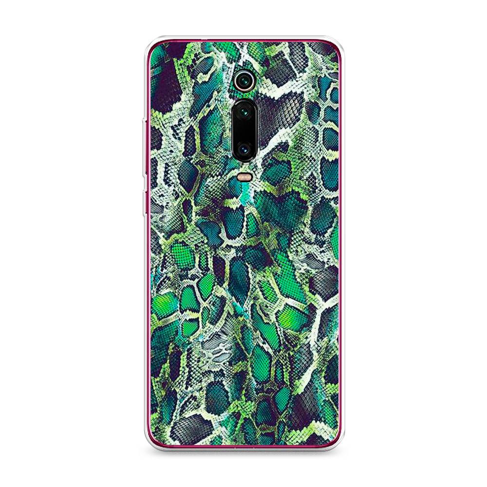 

Чехол Awog на Xiaomi Redmi K20/K20 Pro/Mi 9T/9T Pro "Зеленая кожа змеи", Разноцветный, 35650-3