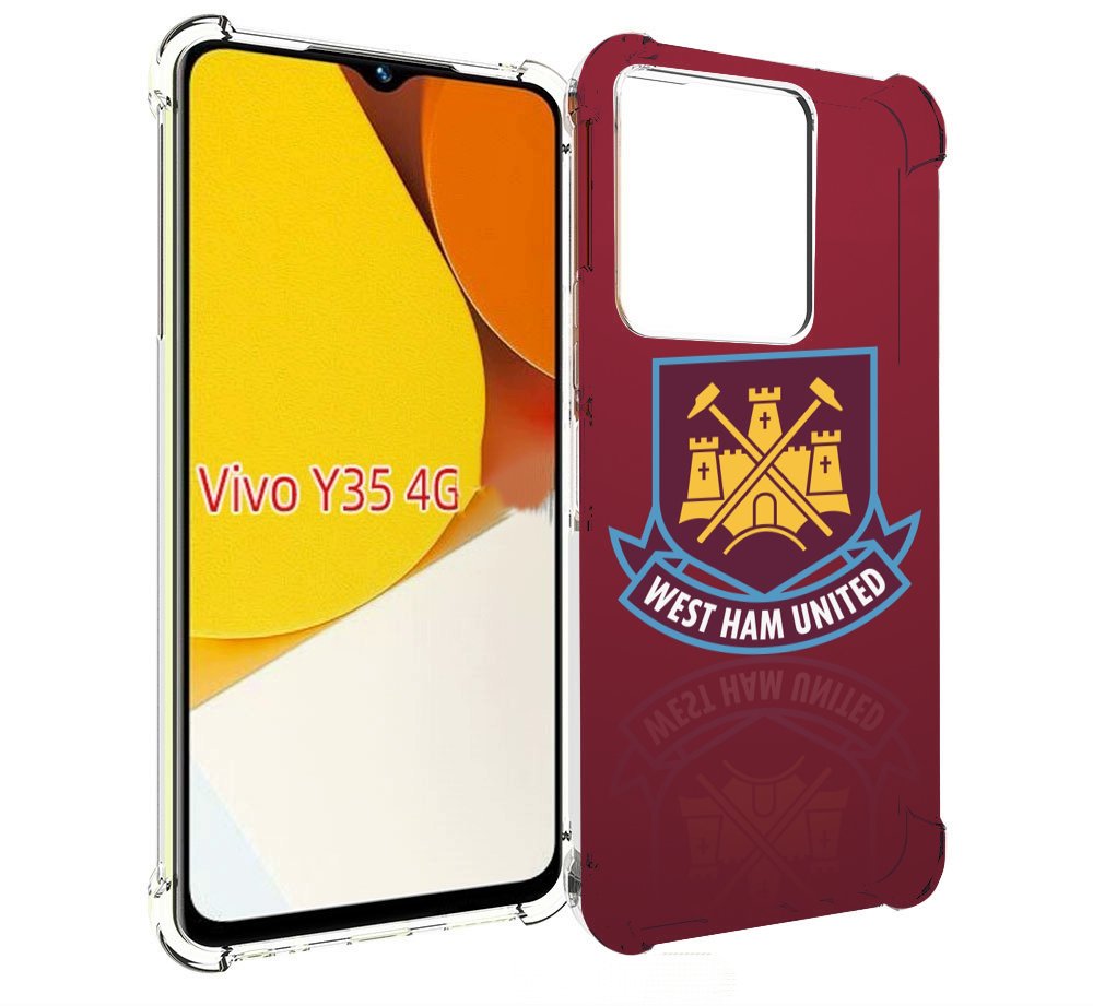 

Чехол MyPads фк вест хэм мужской для Vivo Y35 4G 2022 / Vivo Y22, Прозрачный, Tocco