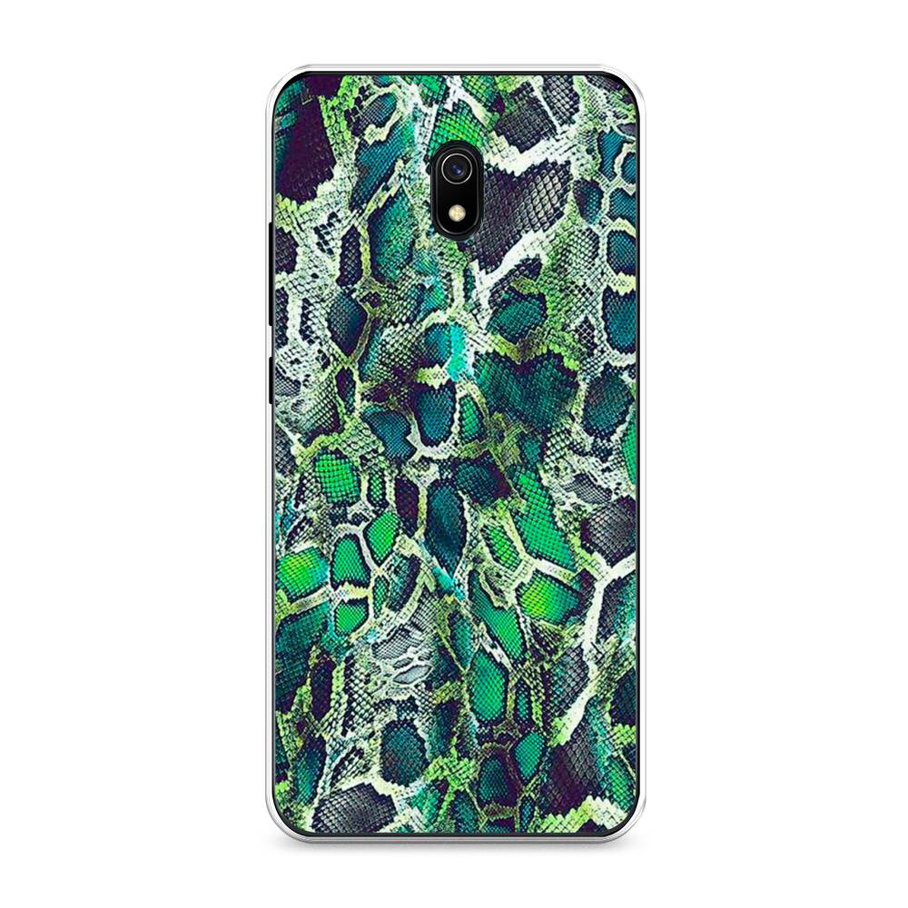 

Чехол Awog на Xiaomi Redmi 8A "Зеленая кожа змеи", Разноцветный, 37250-3