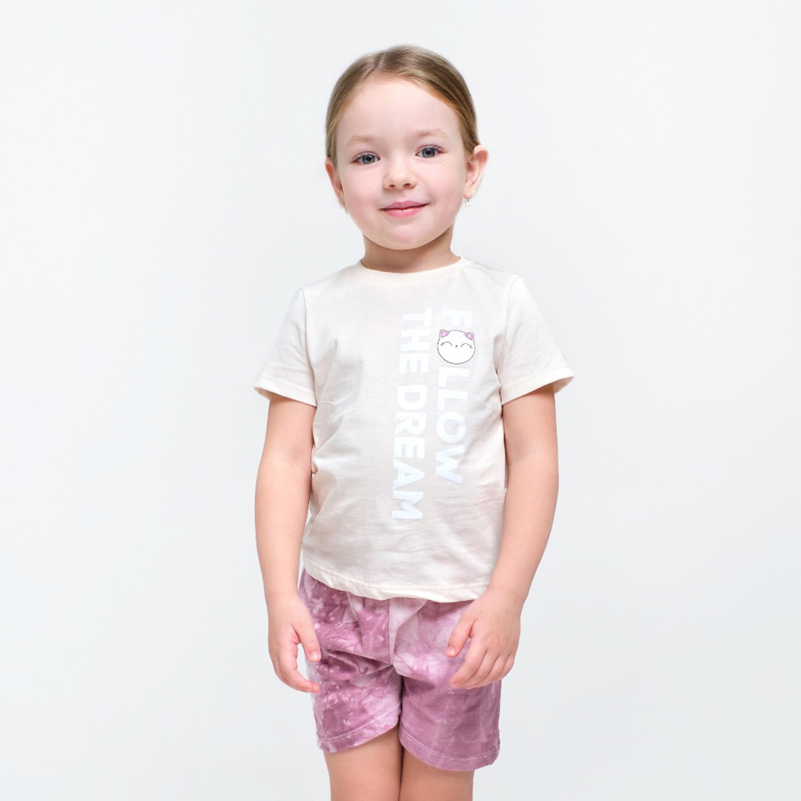 

Пижама детская KAFTAN Dream, бежевый, 110, Dream