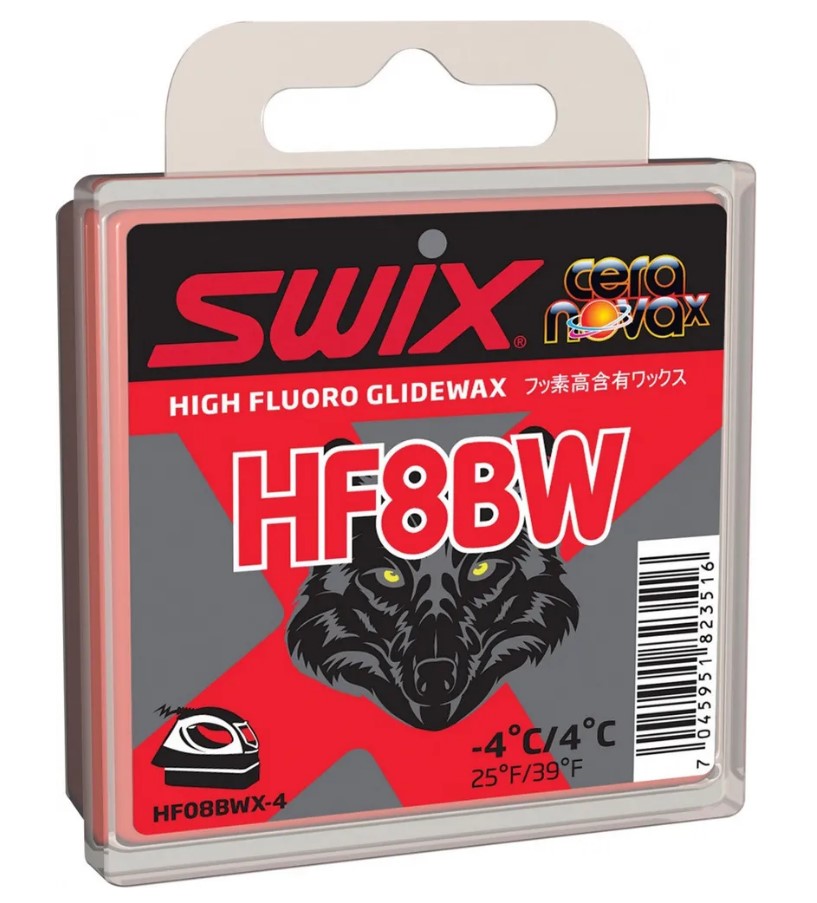

Мазь скольжения HF8BWX Black +4C/-4C 40гр HF08BWX-4