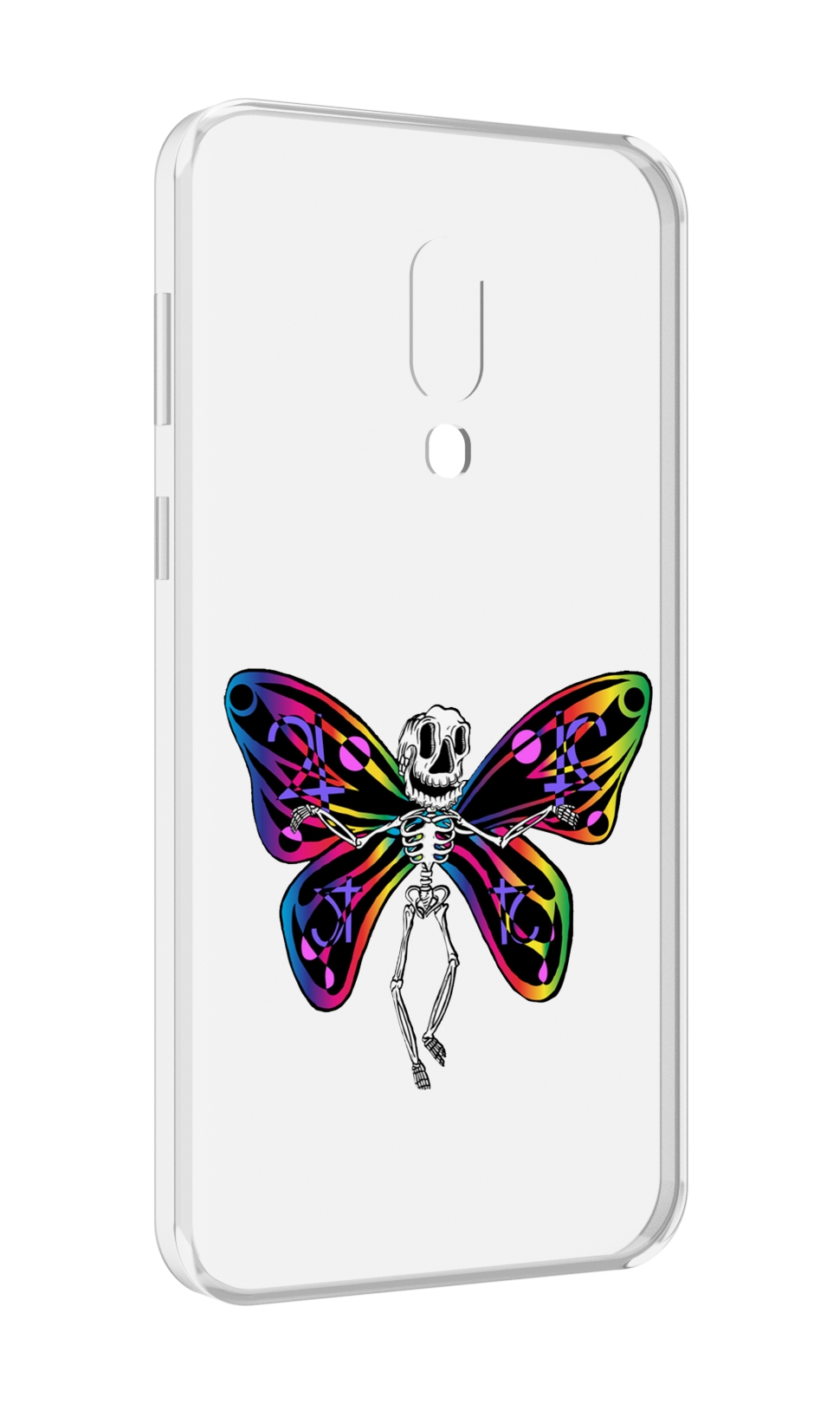 

Чехол MyPads эффект бабочки для Meizu 16 Plus / 16th Plus, Прозрачный, Tocco