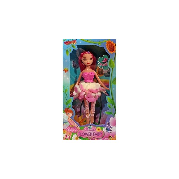 фото Кукла "фея в цветочном платье", с аксессуарами, 22,5 см рыжий кот