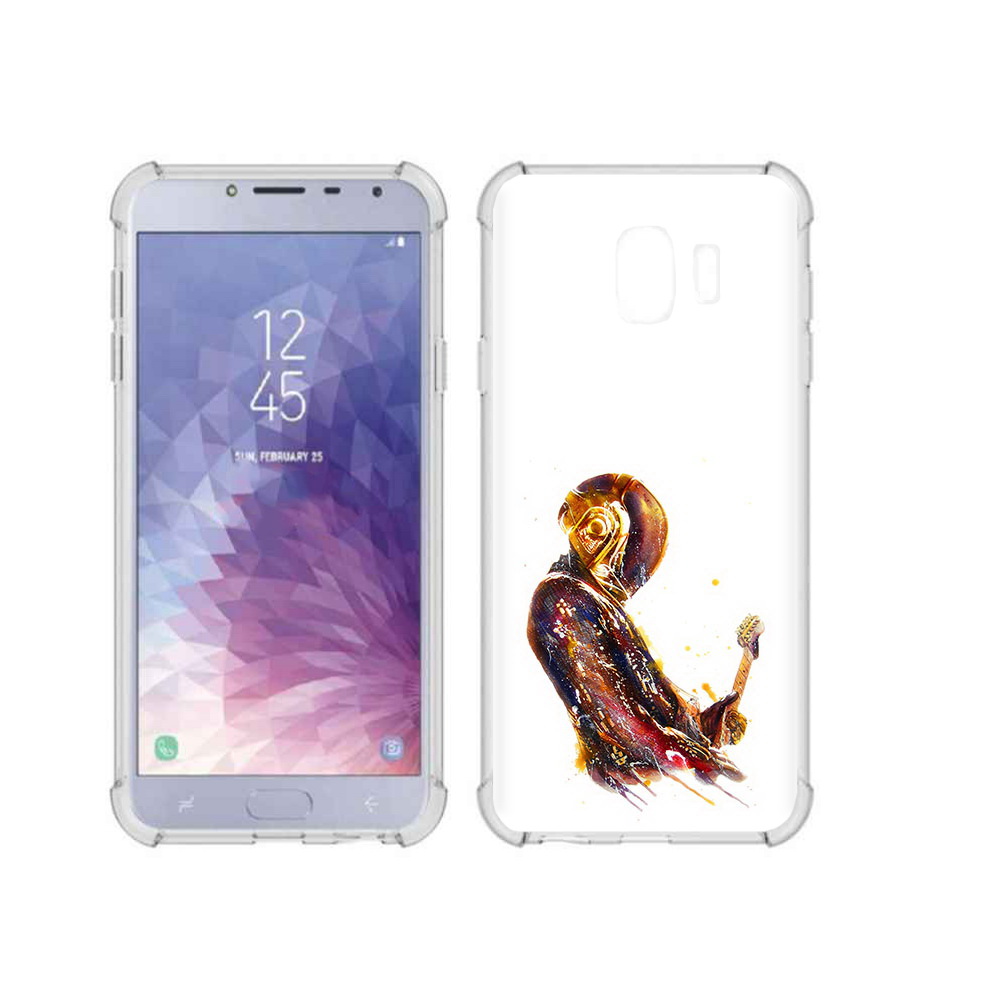 

Чехол MyPads Tocco для Samsung Galaxy J4 (2018) космо-музыкант, Прозрачный, Tocco
