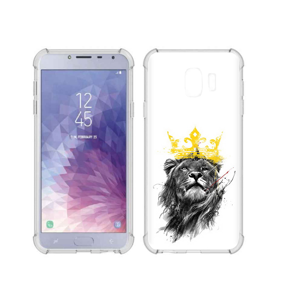 

Чехол MyPads Tocco для Samsung Galaxy J4 (2018) король-лев, Прозрачный, Tocco