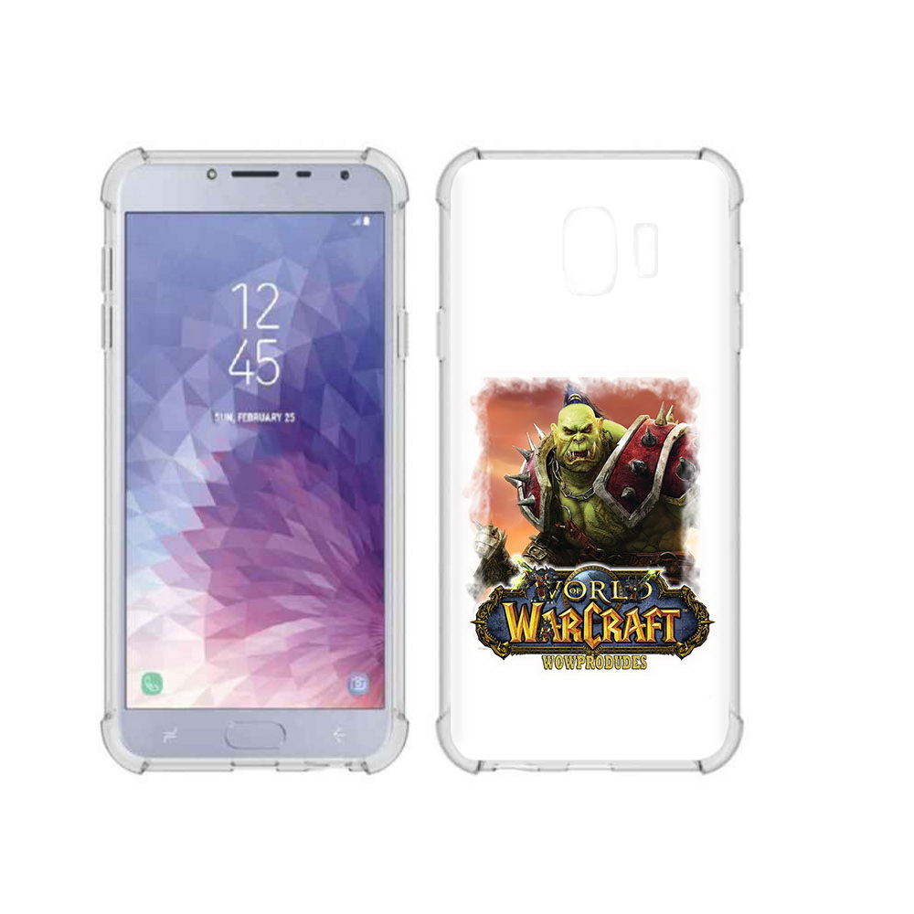 

Чехол MyPads Tocco для Samsung Galaxy J4 (2018) Варкрафт, Прозрачный, Tocco