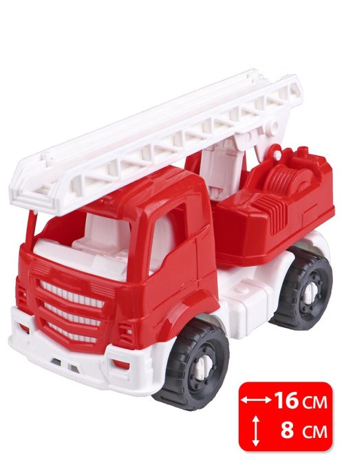 

Игровая пожарная игрушечная машинка Рыжий Кот и-5185, Красный