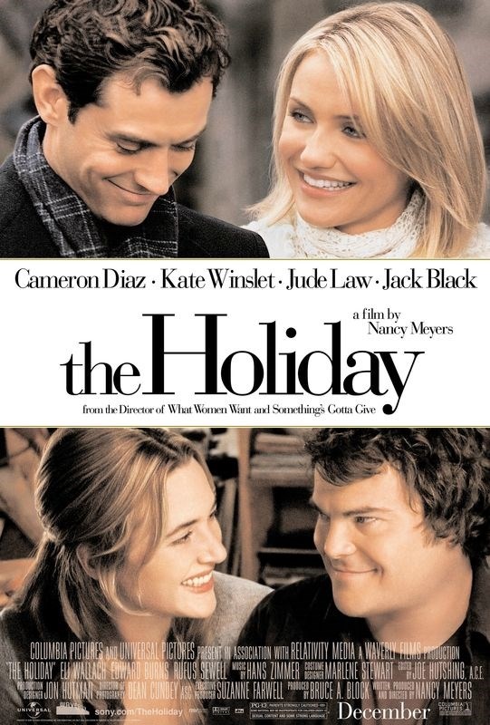 

Постер к фильму "Отпуск по обмену" (The Holiday) Оригинальный 68,6x101,6 см