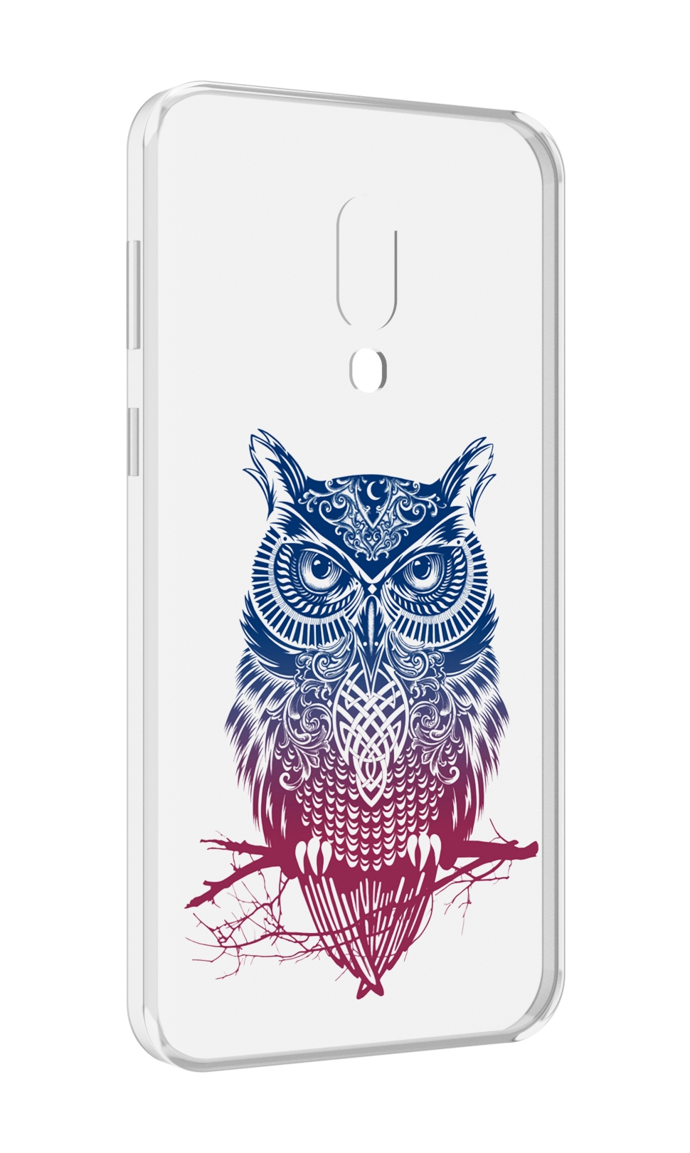 

Чехол MyPads хиппи сова для Meizu 16 Plus / 16th Plus, Прозрачный, Tocco