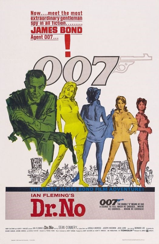 

Постер к фильму "Джеймс Бонд 01 - Доктор Ноу" (Dr. No) A1