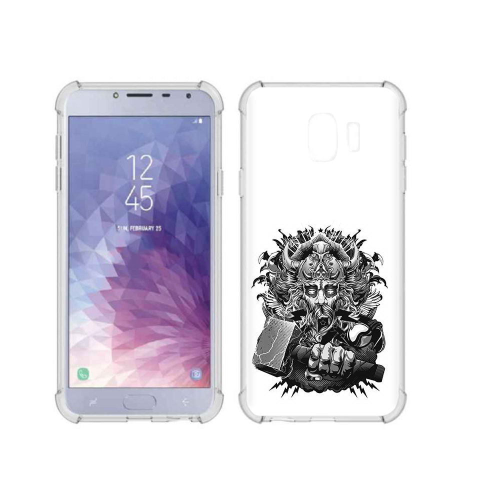 

Чехол MyPads Tocco для Samsung Galaxy J4 (2018) злой тор, Прозрачный, Tocco