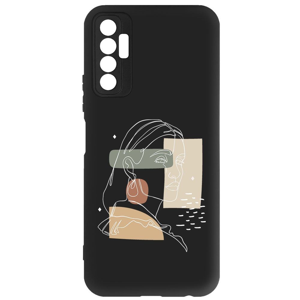 

Чехол-накладка Krutoff Soft Case Уверенность для TECNO Camon 17P черный