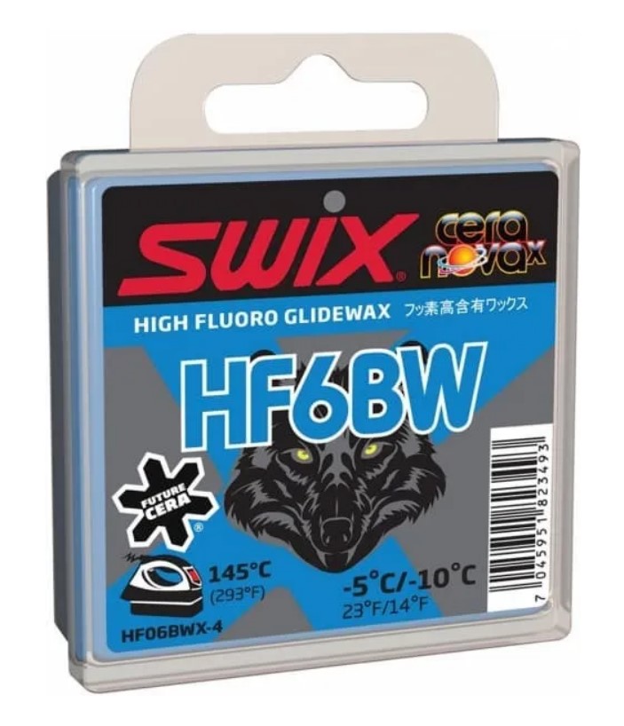 

Мазь скольжения HF6BWX Black -5C/-10C 40гр HF06BWX-4, Черный