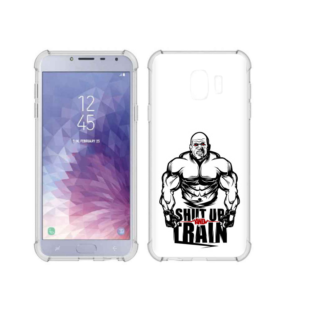 

Чехол MyPads Tocco для Samsung Galaxy J4 (2018) здоровое тело, Прозрачный, Tocco