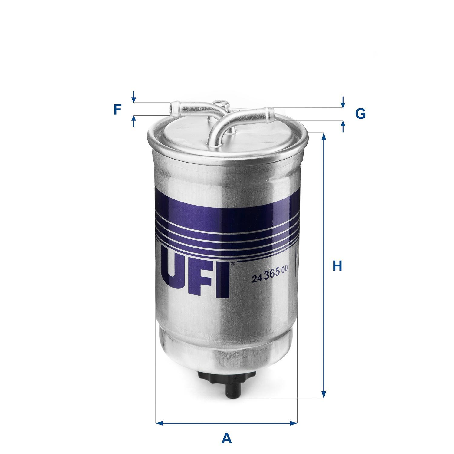 

Фильтр топливный UFI 24.365.00