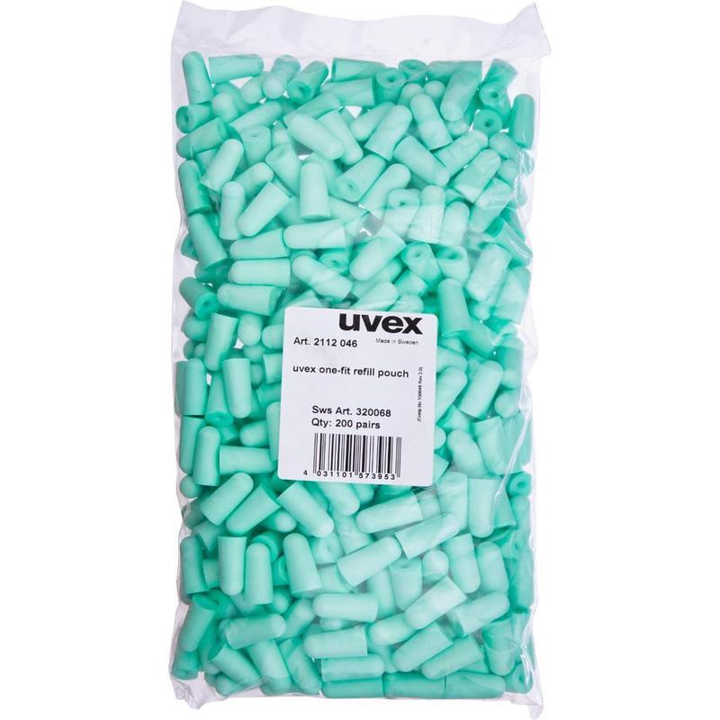 

Вкладыши противошумные (беруши) UVEX Ван-фит, 200 пар (2112.045)