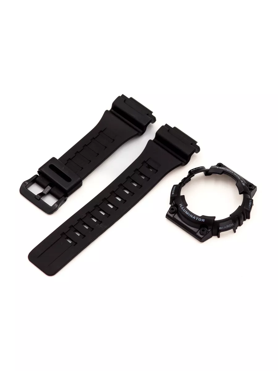 

Ремешок с корпусом мужской Watch Band AQ-S810 черный/серый, Серый;черный, AQ-S810