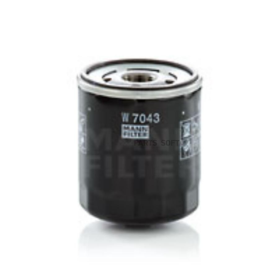 MANN-FILTER W 7043 Фильтр масляный