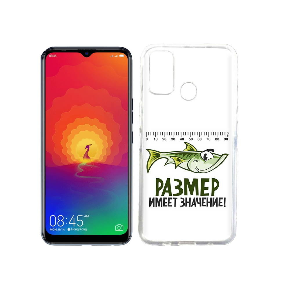 

Чехол MyPads Tocco для Tecno Spark 4 размер не имеет значения, Прозрачный, Tocco