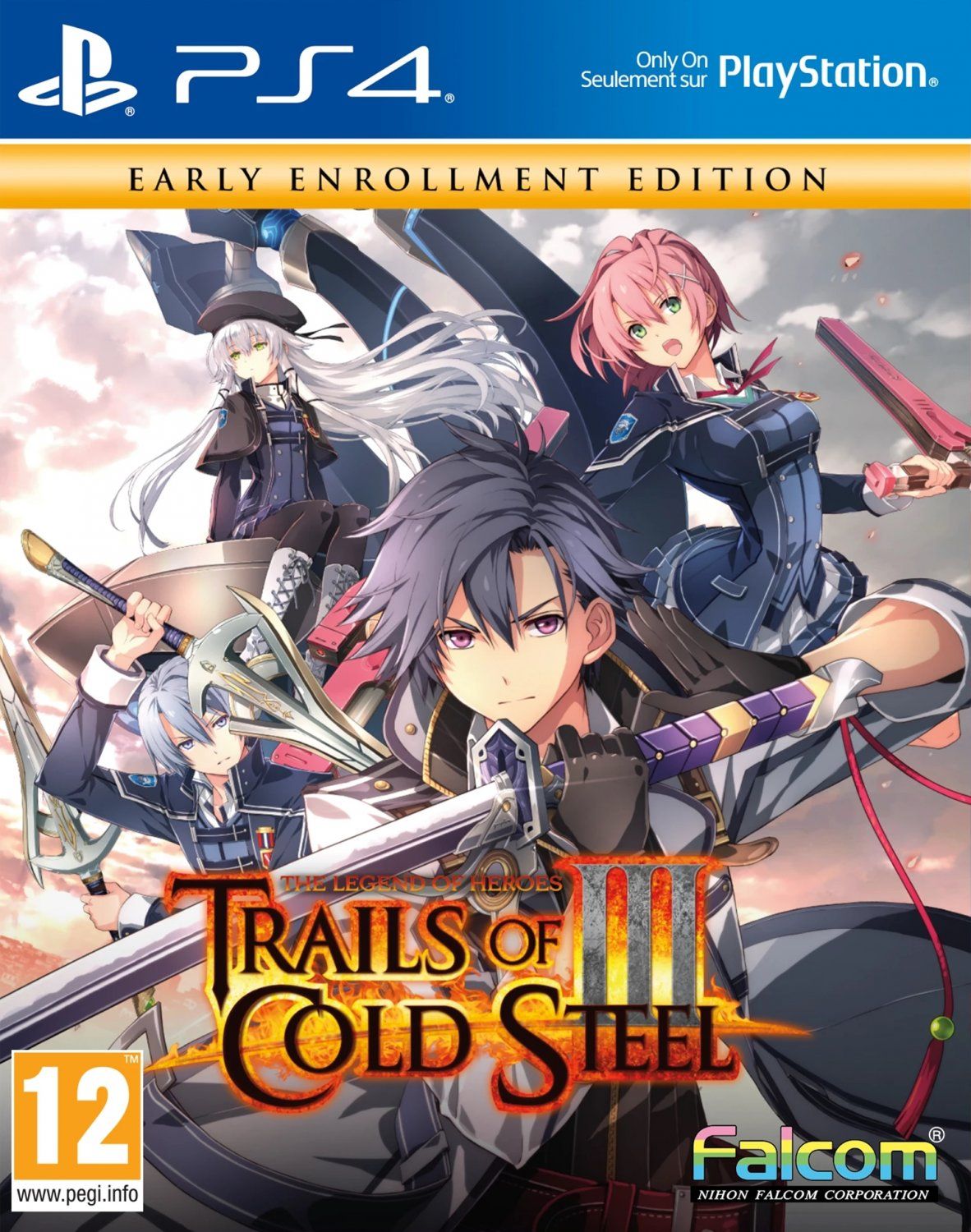 Игра The Legend of Heroes: Trails of Cold Steel 3 (III) - Early Enrollment Edition (PS4)