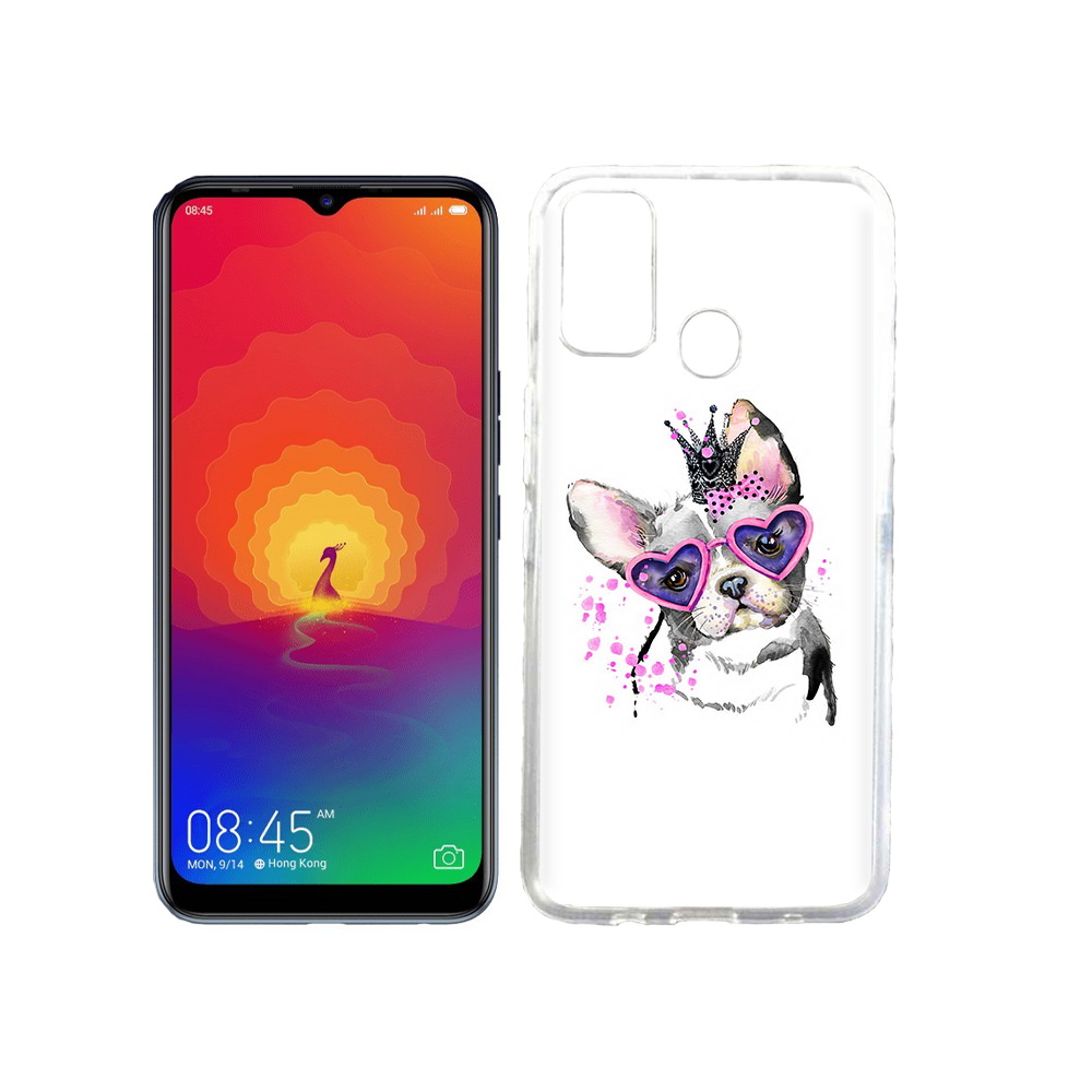 

Чехол MyPads Tocco для Tecno Spark 4 принцесса, Прозрачный, Tocco
