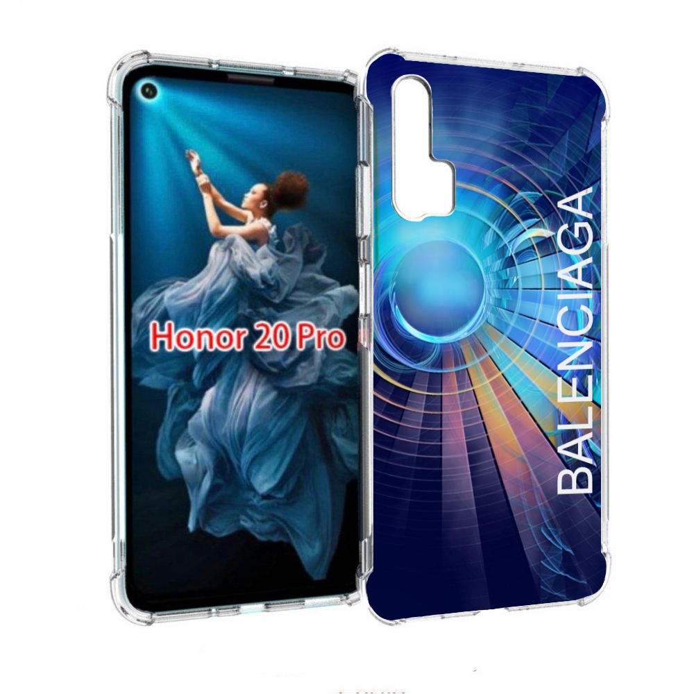 

Чехол бампер MyPads Баленсиага-абстракция для Honor 20 Pro проти, Прозрачный, Tocco