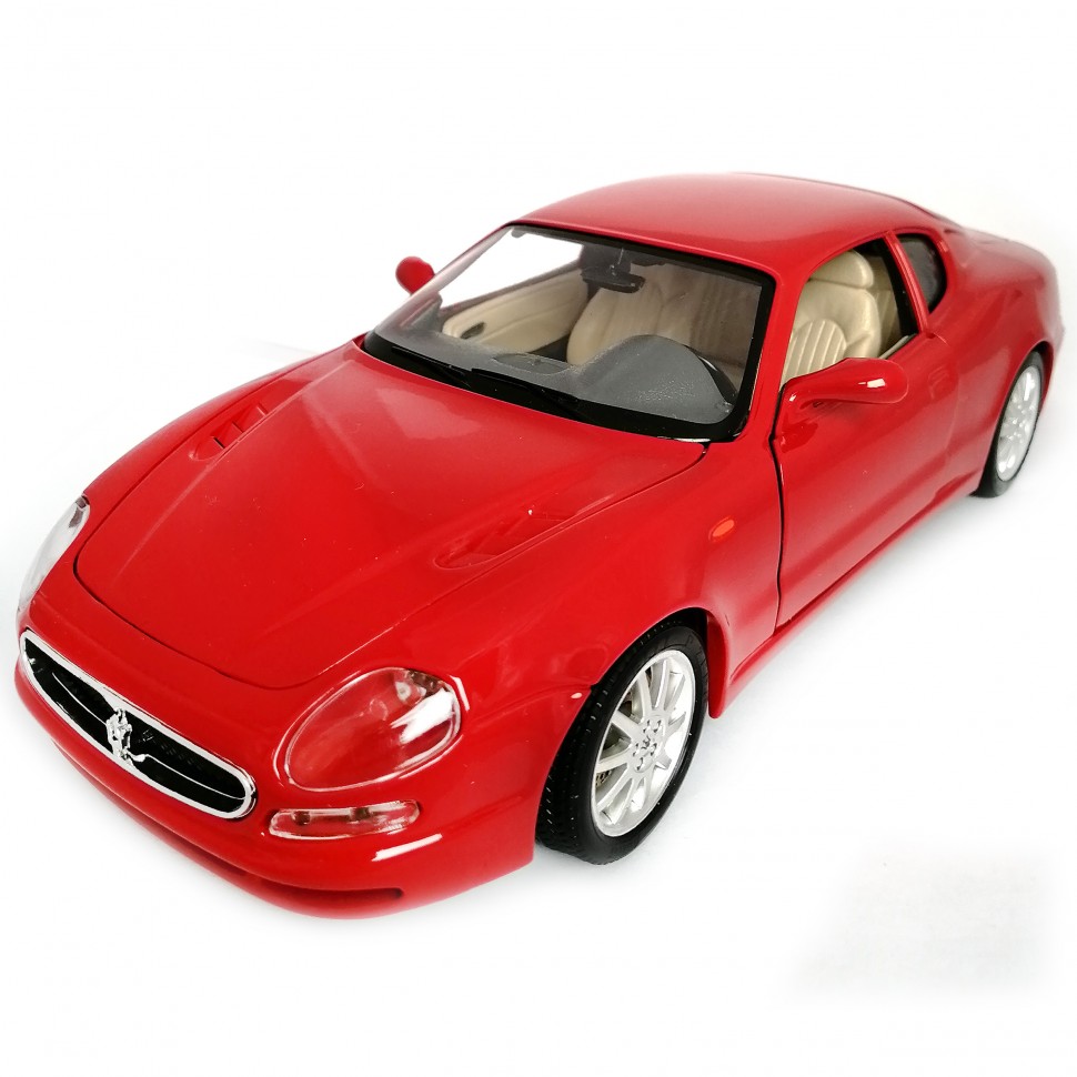 

Коллекционная модель автомобиля Bburago Maserati 3200 GT Coupe, масштаб 1:18, 18-12031, Красный