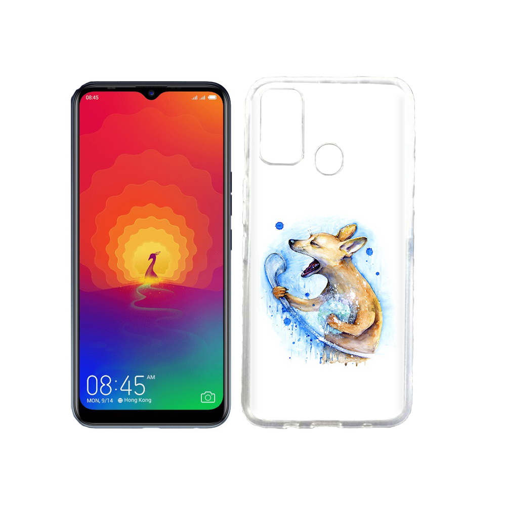 

Чехол MyPads Tocco для Tecno Spark 4 пение в душе, Прозрачный, Tocco