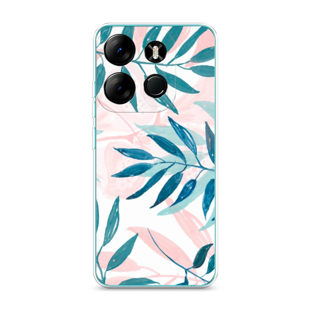 

Чехол Awog на Tecno Pop 7 Pro "Акварельные веточки", Синий;зеленый;розовый, 303450-7