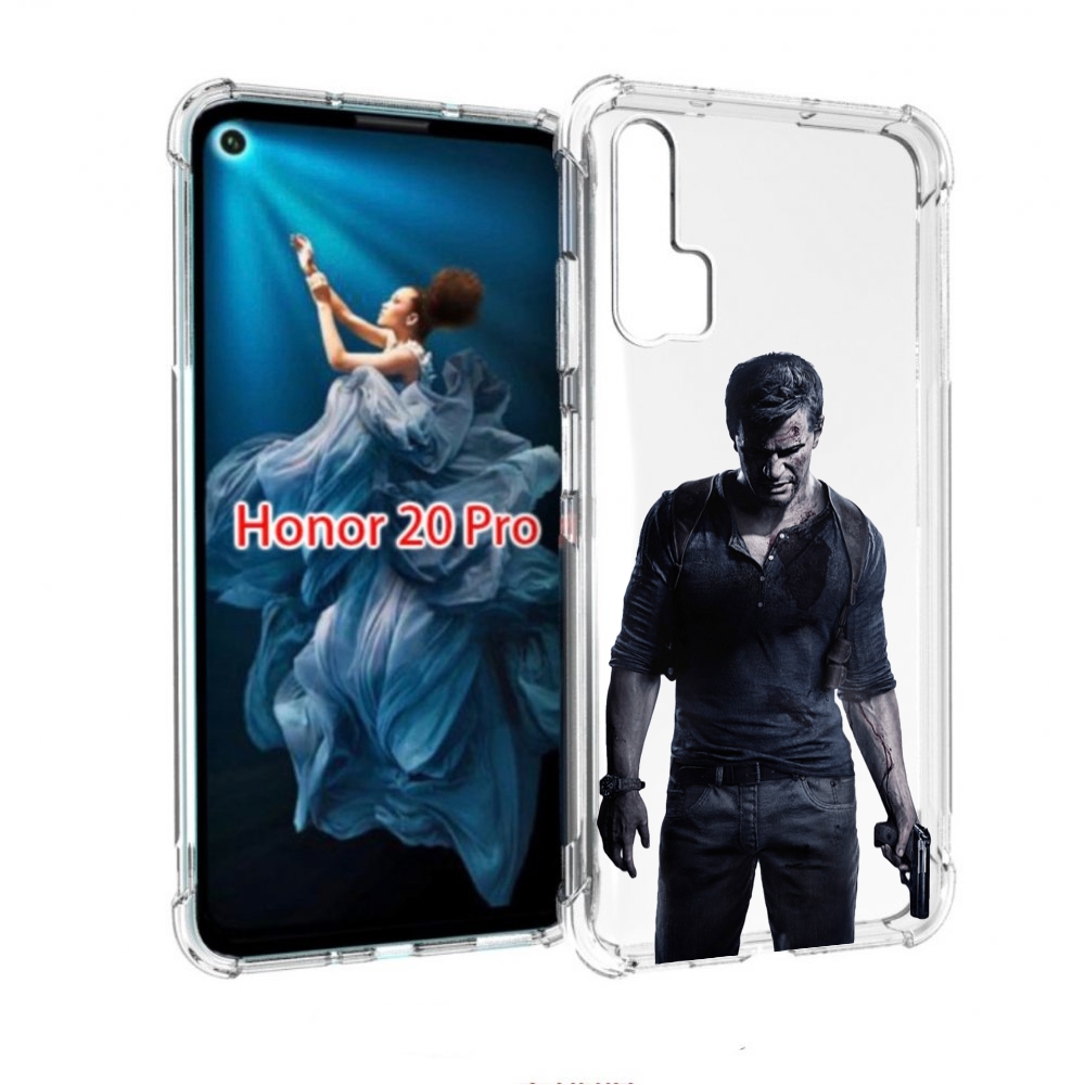 

Чехол бампер MyPads uncharted-4 для Honor 20 Pro противоударный, Прозрачный, Tocco