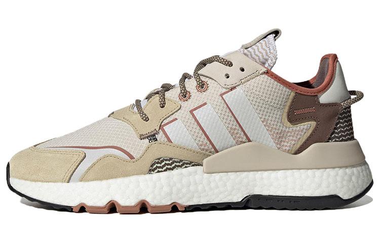 

Кроссовки унисекс Adidas Nite Jogger бежевые 37 EU, Бежевый, Nite Jogger