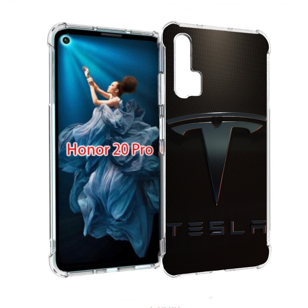 

Чехол бампер MyPads tesla тесла 3 для Honor 20 Pro противоударный, Прозрачный, Tocco