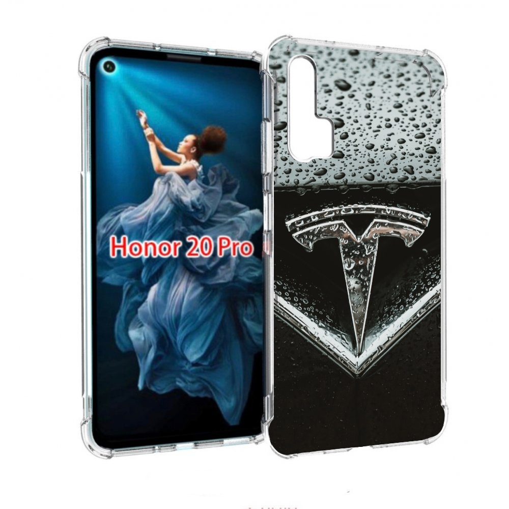

Чехол бампер MyPads tesla тесла 1 для Honor 20 Pro противоударный, Прозрачный, Tocco