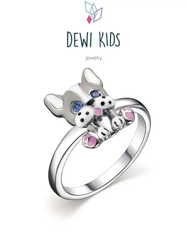 Кольцо из серебра р.13 DEWI KIDS 901012086, фианит