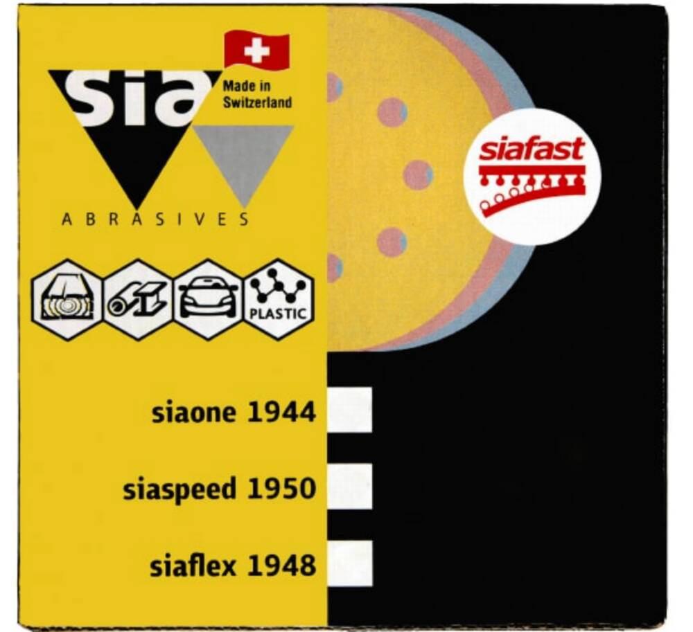 

Набор шлифовальных кругов "siaspeed" PROFESSIONAL 125 (50 штук, 8 отв.) Sia Abrasives ssp5