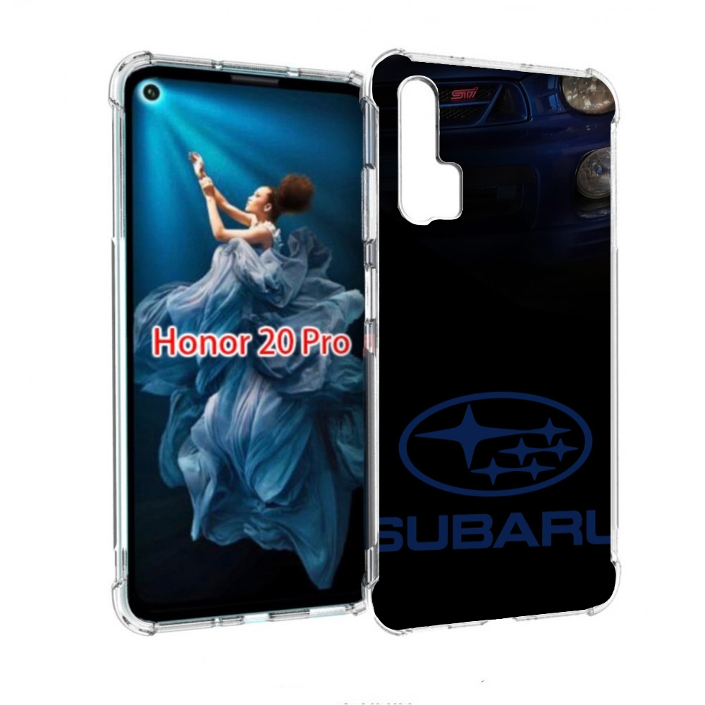 

Чехол бампер MyPads subaru субару 3 для Honor 20 Pro противоударный, Прозрачный, Tocco