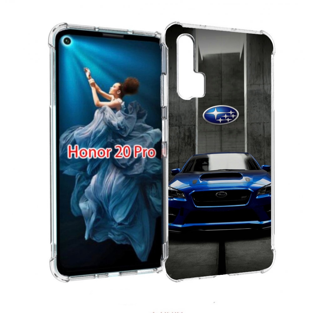 

Чехол бампер MyPads subaru субару 1 мужской для Honor 20 Pro про, Прозрачный, Tocco