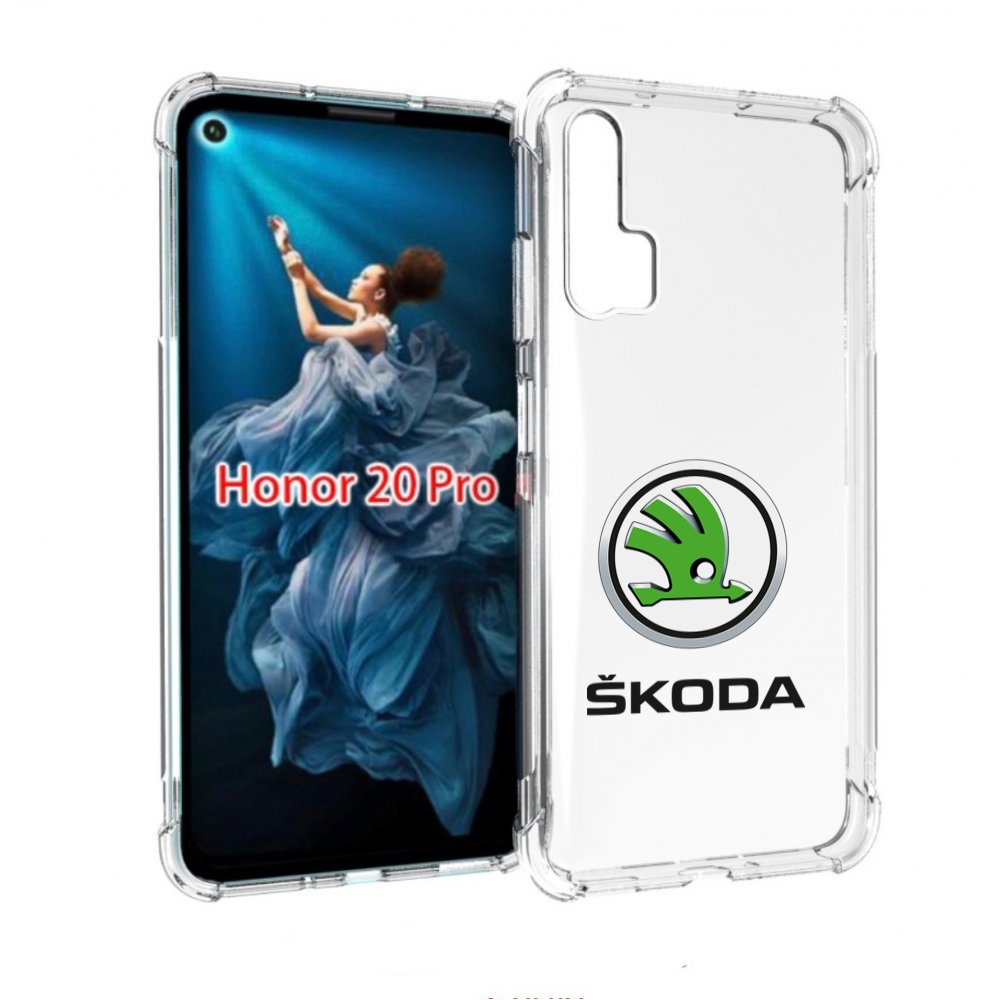 

Чехол бампер MyPads skoda-шкода-4 мужской для Honor 20 Pro проти, Прозрачный, Tocco