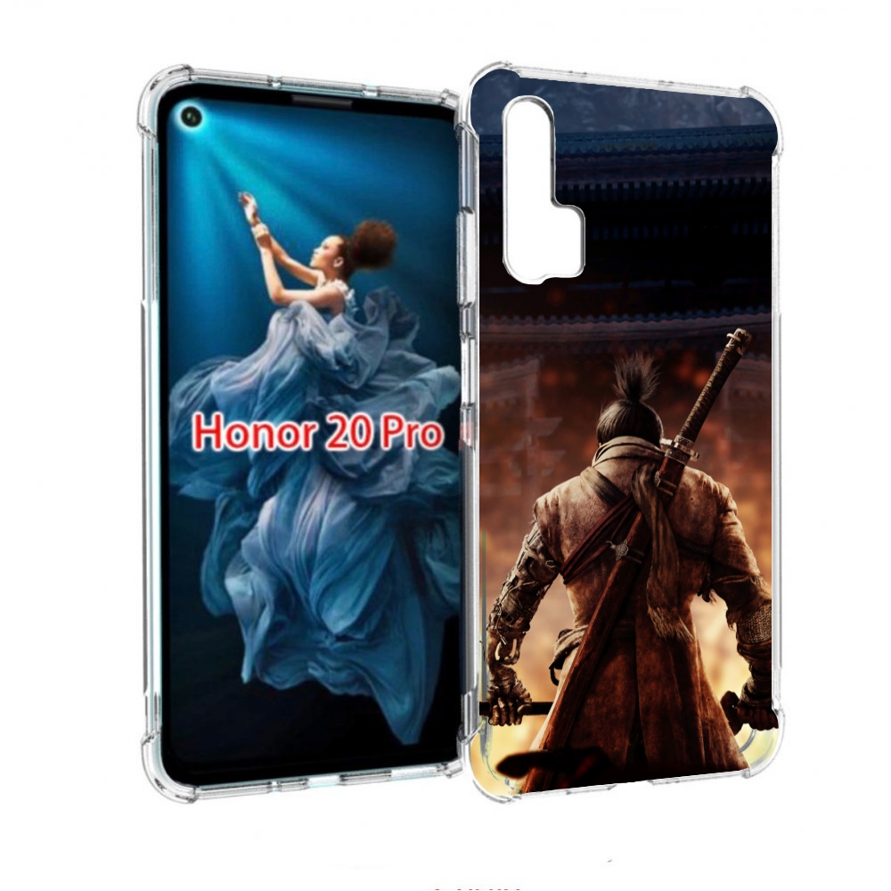 

Чехол бампер MyPads sekiro для Honor 20 Pro противоударный, Прозрачный, Tocco