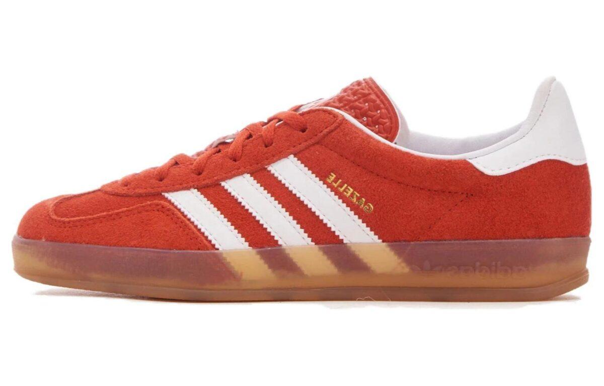 

Кеды унисекс Adidas Gazelle Indoor красные 40 EU, Красный, Gazelle Indoor