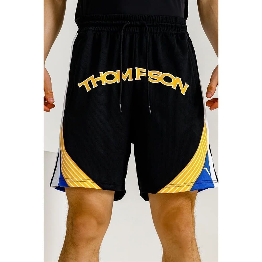 Anta KLAY THOMPSON Шорты баскетбольные Черный/Синий/Желтый M