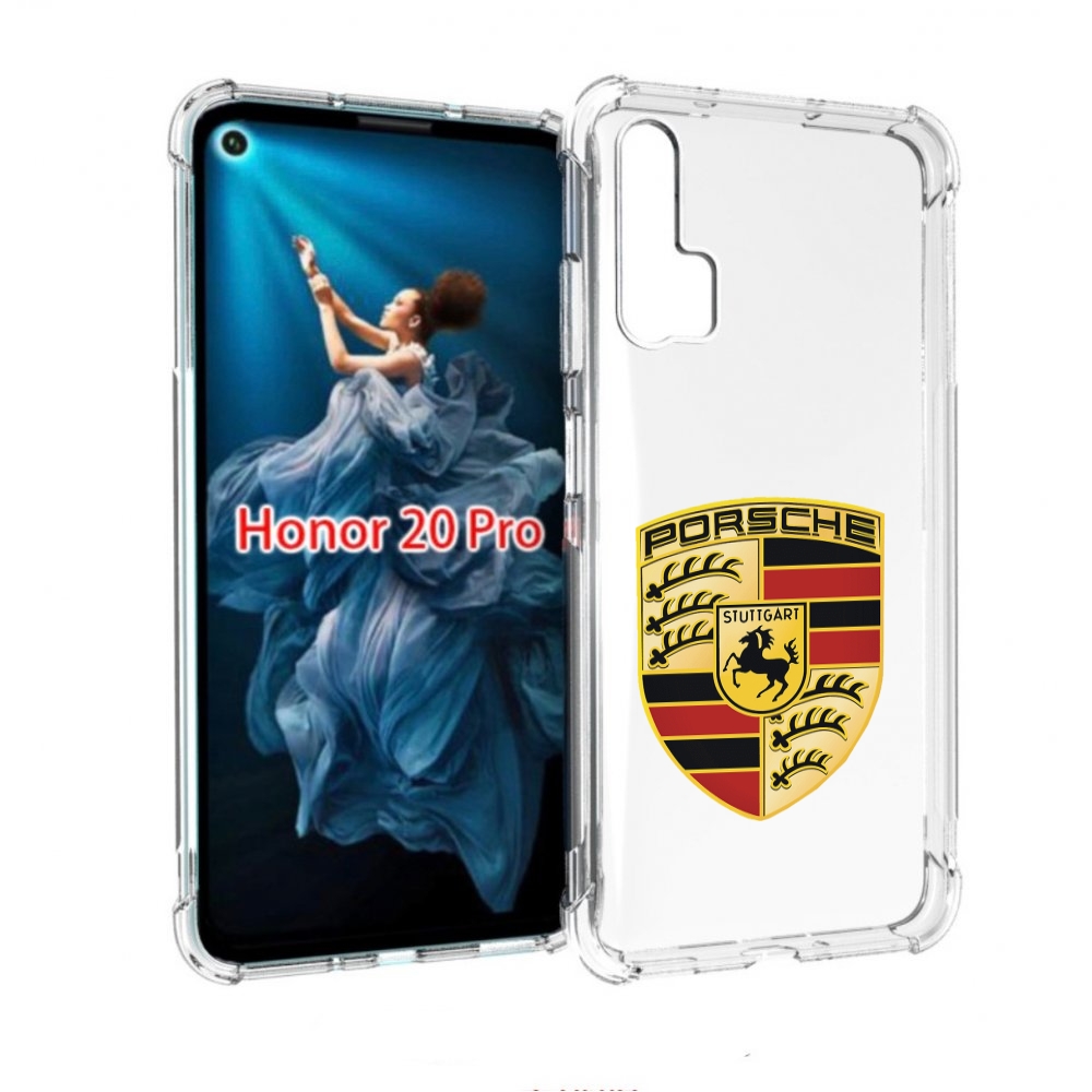

Чехол бампер MyPads porsche-порш-5 мужской для Honor 20 Pro прот, Прозрачный, Tocco