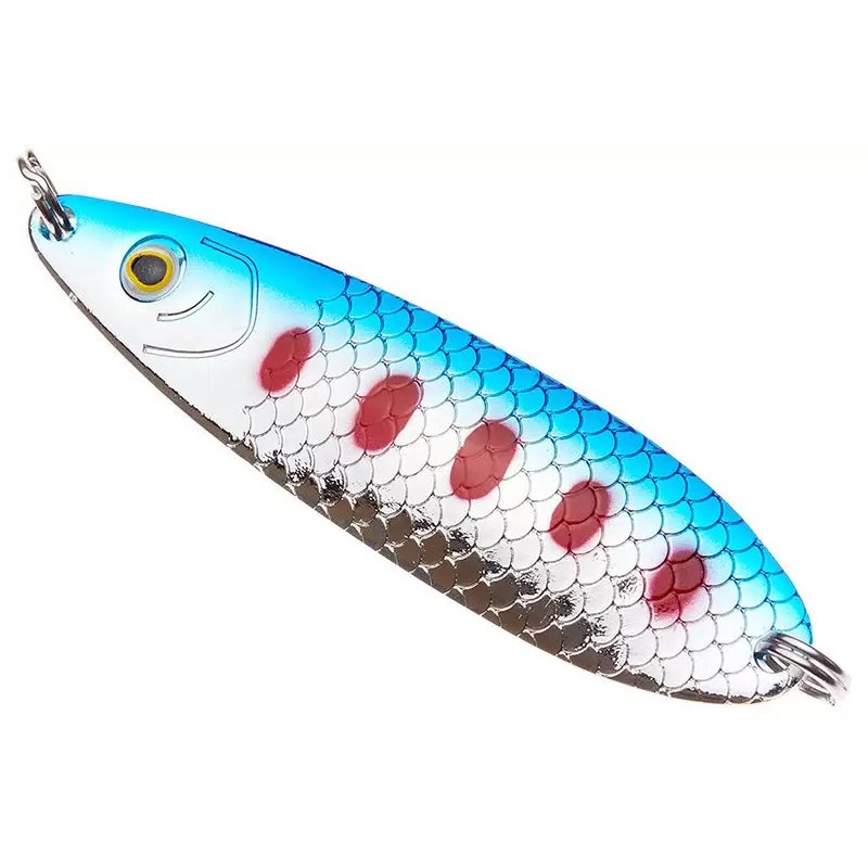 

Колеблющаяся блесна HIGASHI Opala 45g, Серебристый;голубой;красный, Opala