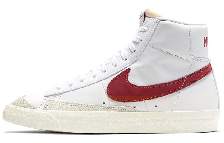 

Кеды унисекс Nike Blazer 77 Brick Red белые 36.5 EU, Белый, Blazer 77 Brick Red