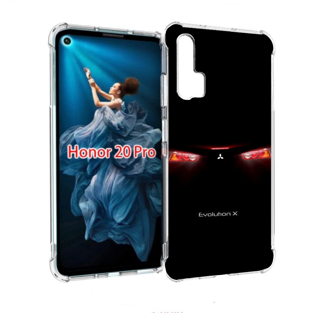 

Чехол бампер MyPads mitsubishi-мицубиси-1 для Honor 20 Pro проти, Прозрачный, Tocco